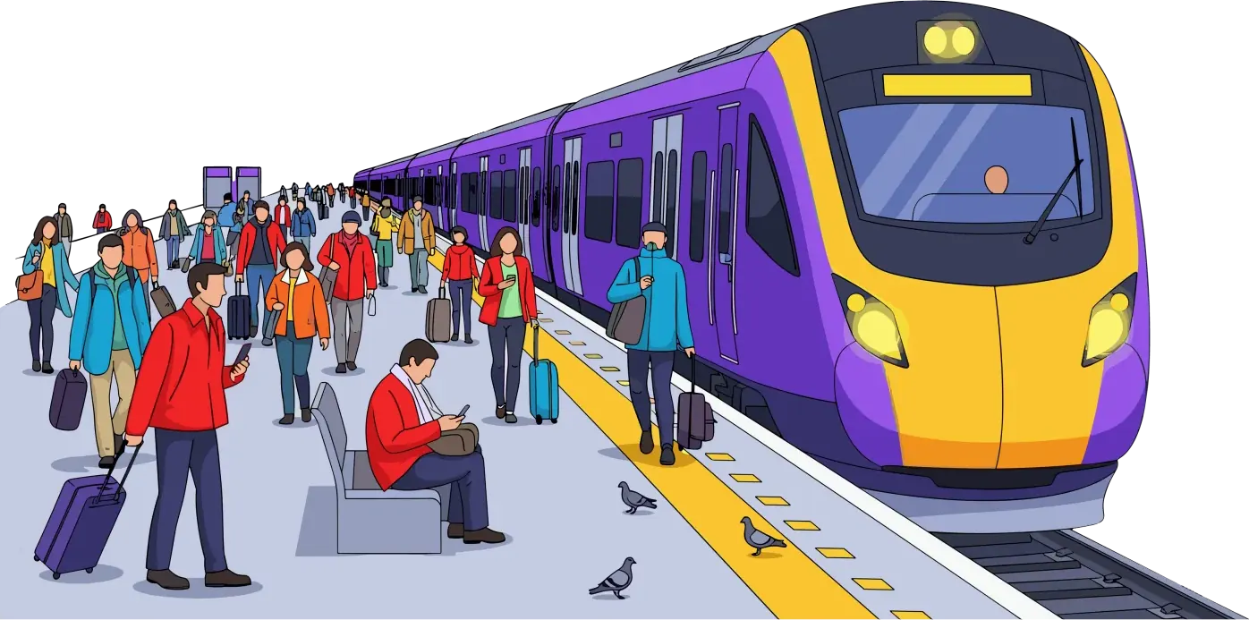Train station